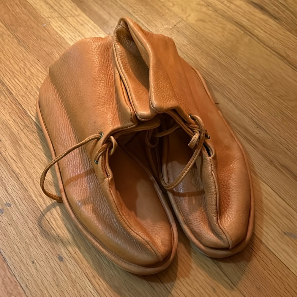 Leather Moccasins Size 9